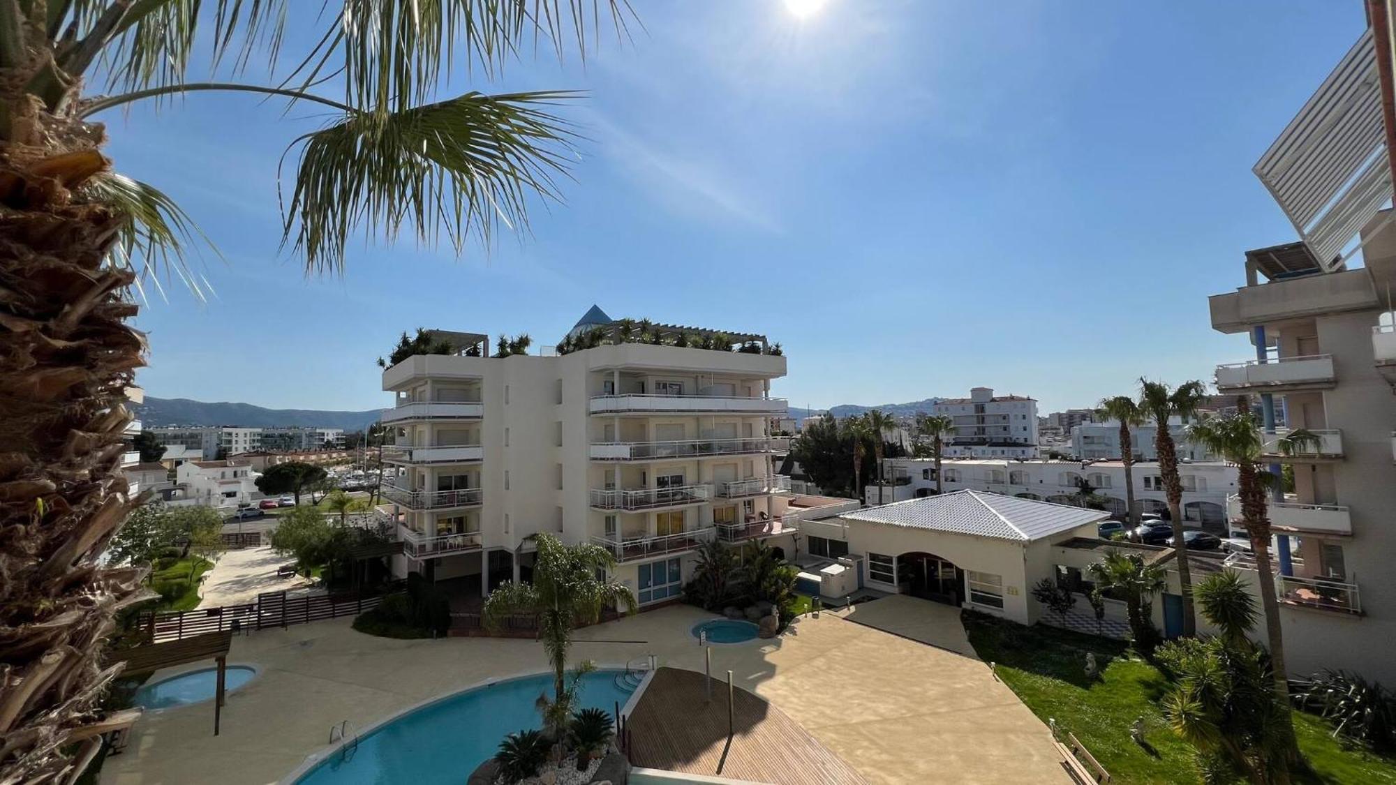 Апартаменти Bonito Piso En Roses Con Piscina Y Parking Av-66 Екстер'єр фото