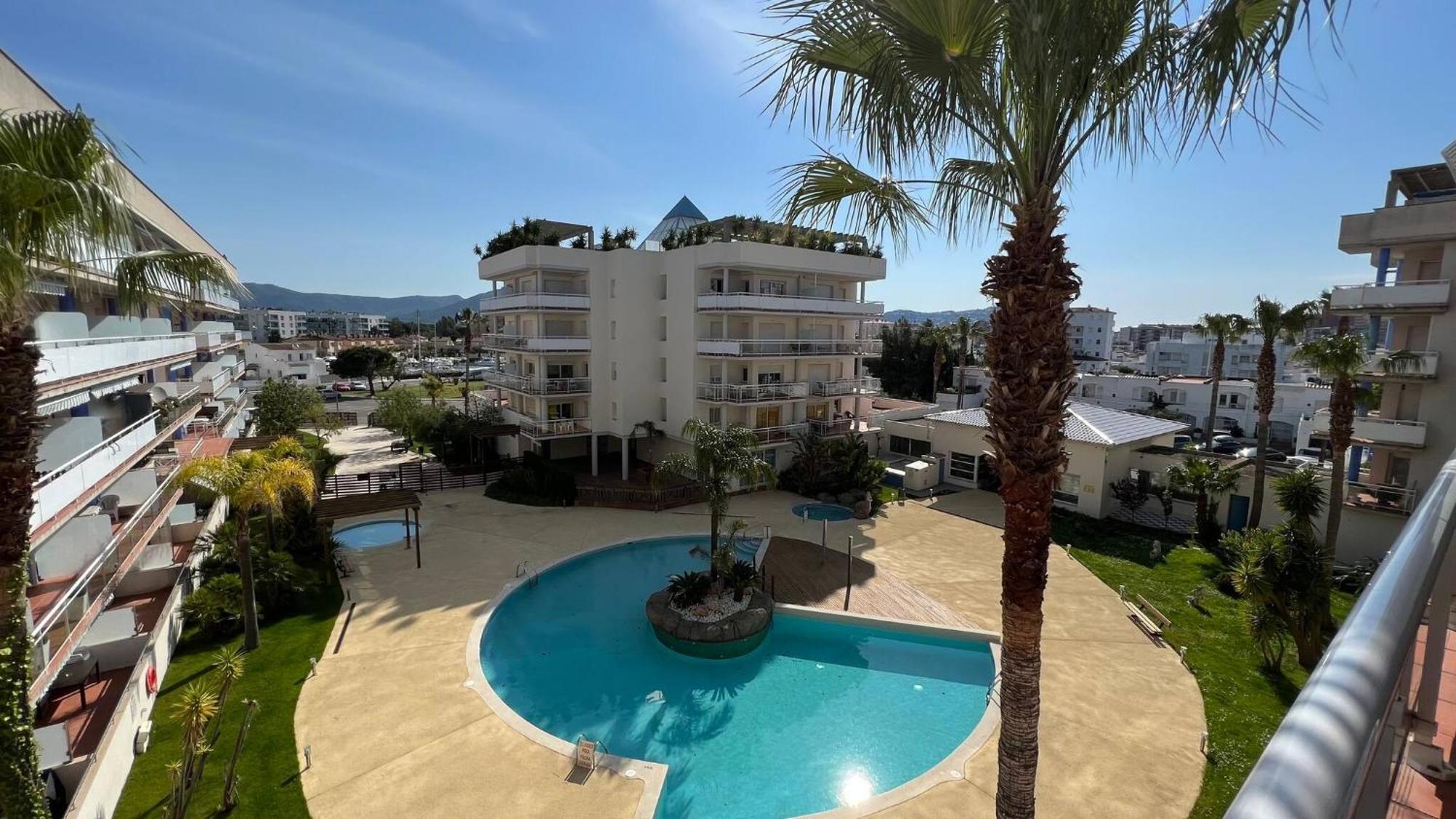 Апартаменти Bonito Piso En Roses Con Piscina Y Parking Av-66 Екстер'єр фото