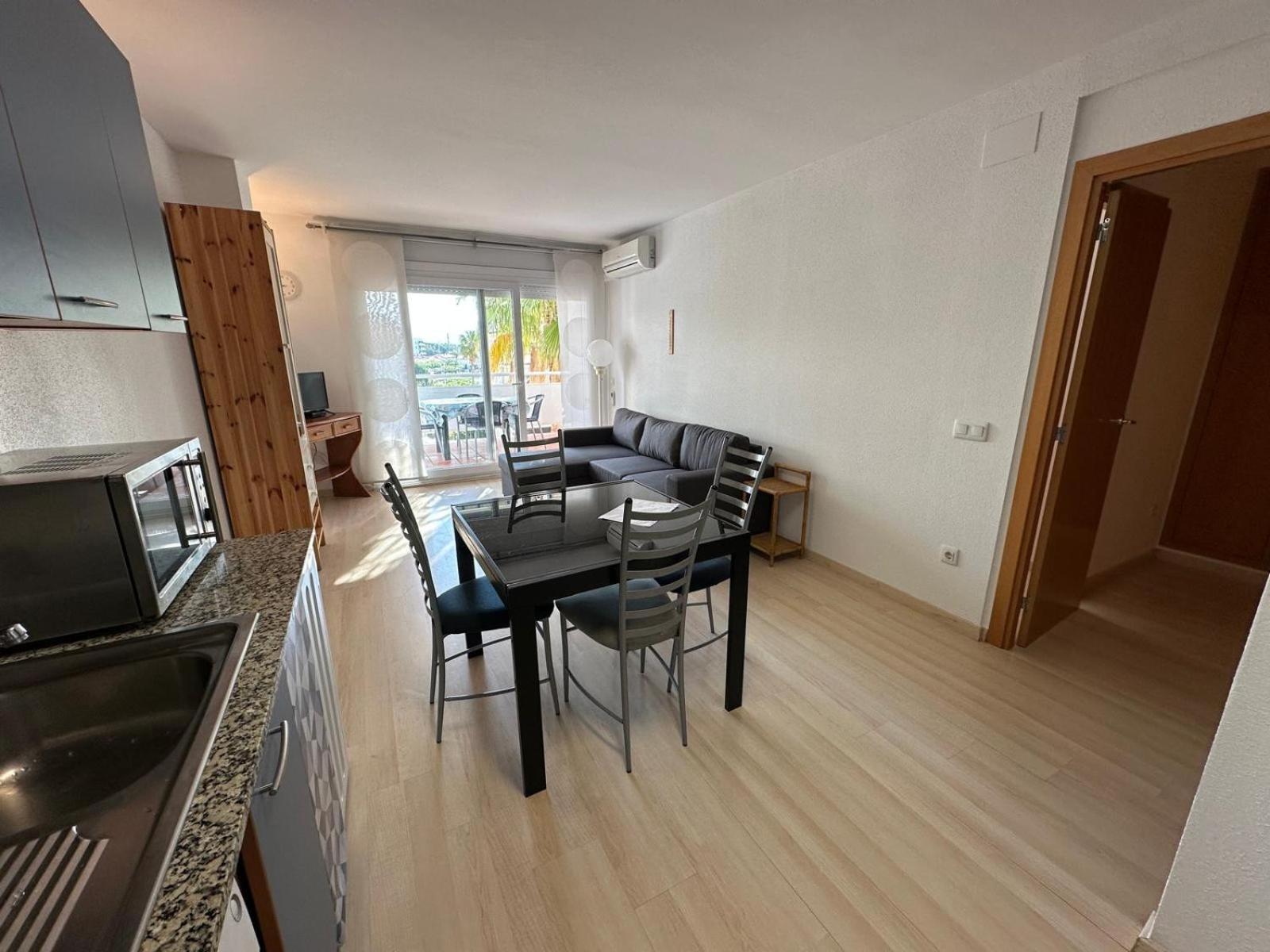 Апартаменти Bonito Piso En Roses Con Piscina Y Parking Av-66 Екстер'єр фото